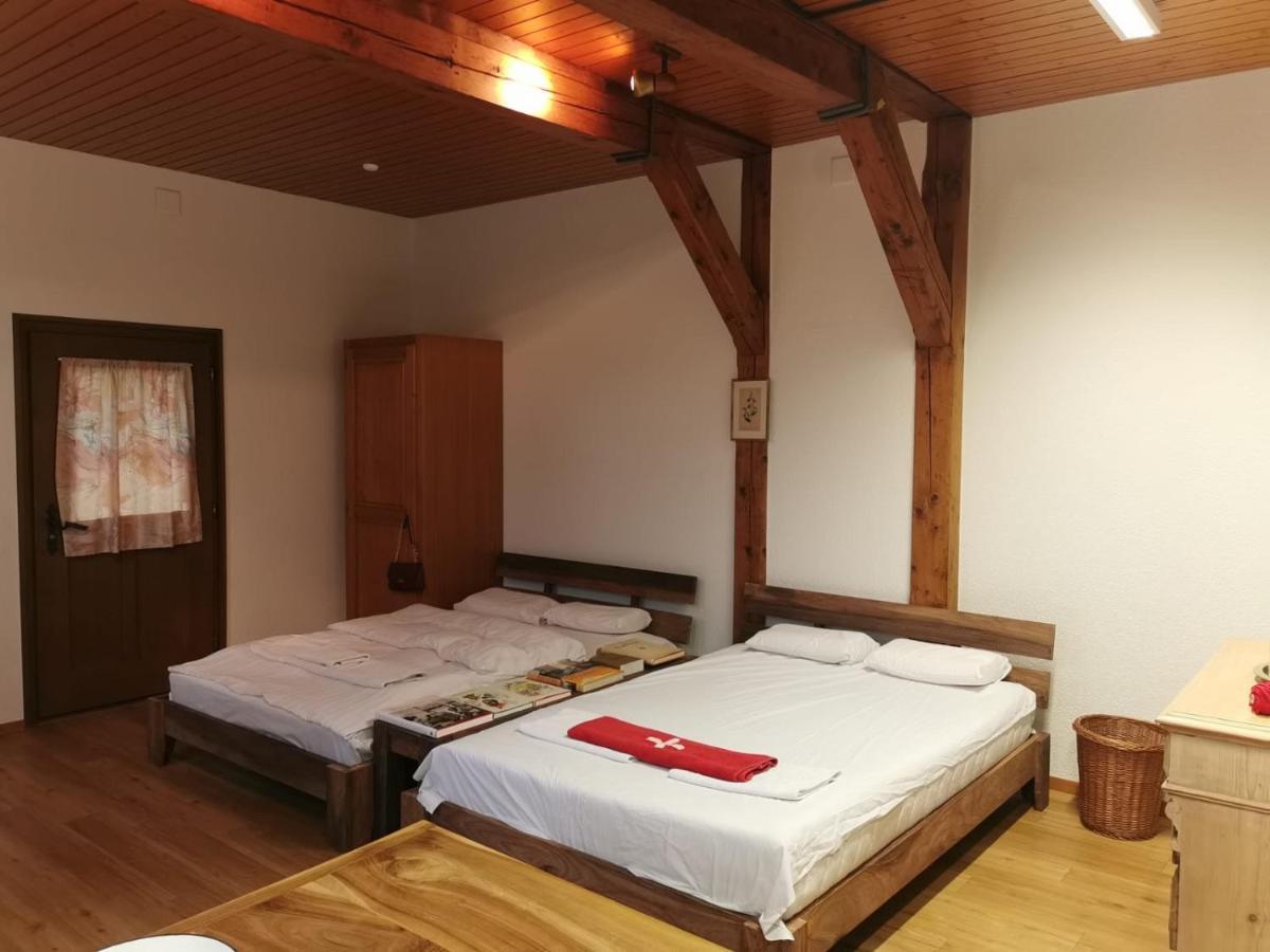 Simple Studio 36M2 In The Center Of Burgdorf Private Parking Small Bathroom Exterior foto